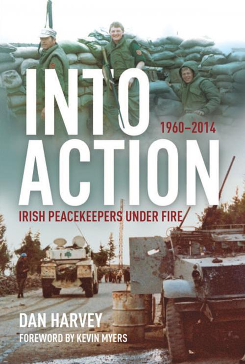 Cover of the book Into Action by Dan Harvey, Irish Academic Press