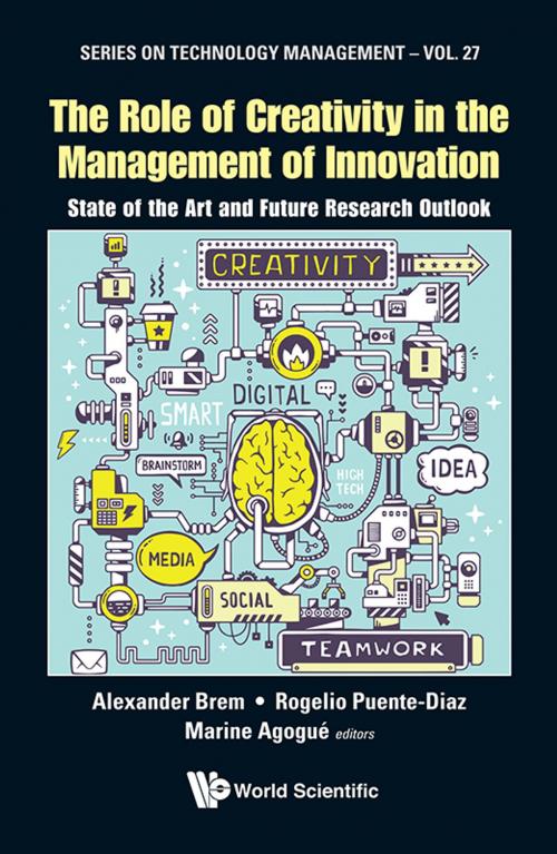 Cover of the book The Role of Creativity in the Management of Innovation by Alexander Brem, Rogelio Puente-Diaz, Marine Agogué, World Scientific Publishing Company