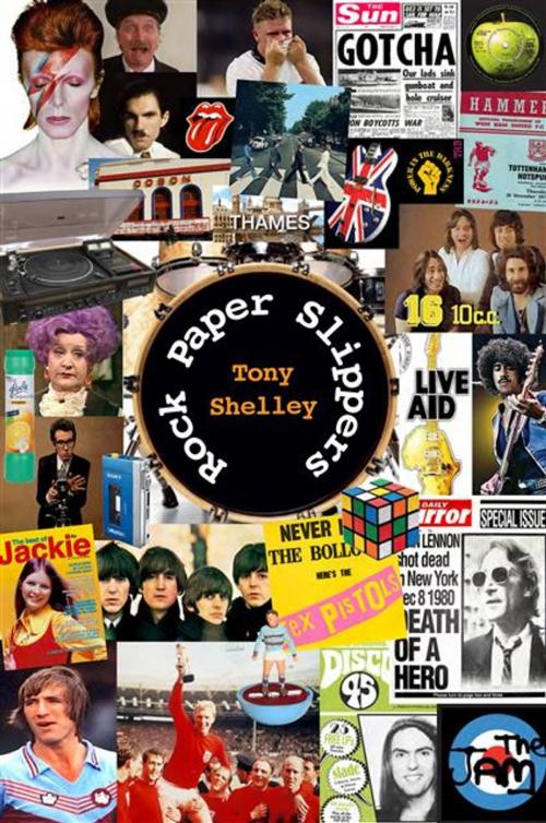 Cover of the book Rock, Paper, Slippers by Tony Shelley, Legend Press