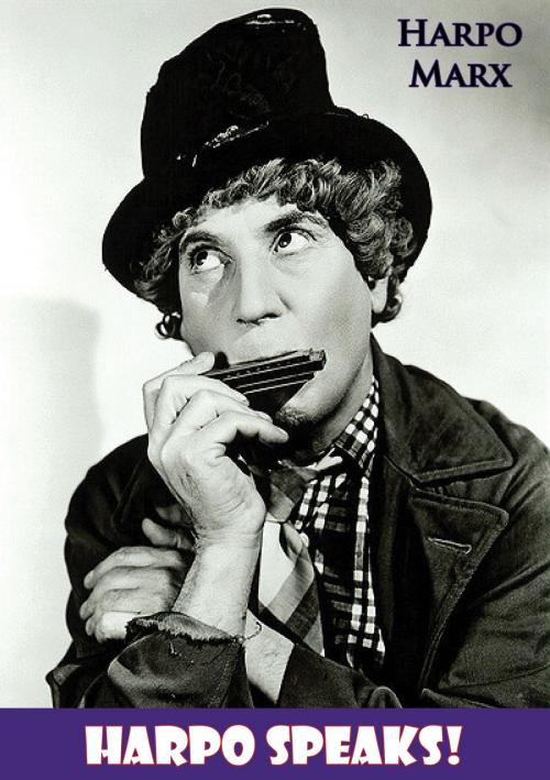 Cover of the book Harpo Speaks! by Harpo Marx, Rowland Barber, Pickle Partners Publishing