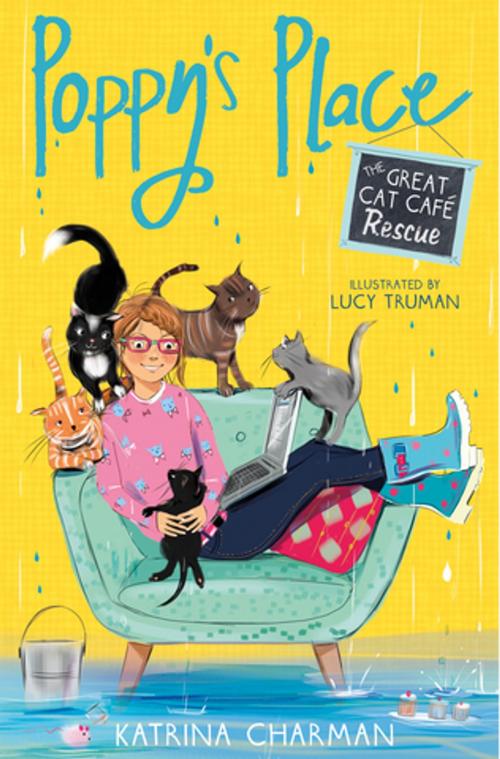 Cover of the book The Great Cat Café Rescue by Katrina Charman, Stripes Publishing