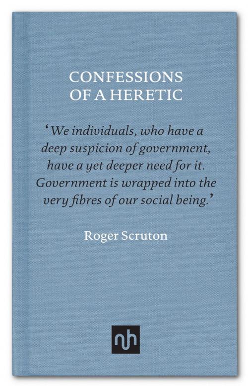 Cover of the book Confessions of a Heretic by Roger Scruton, New York Review Books