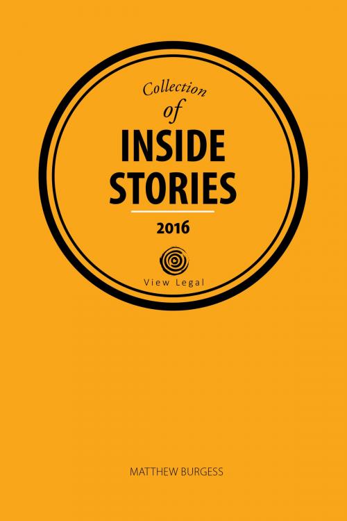 Cover of the book Collection of Inside Stories 2016 by Matthew Burgess, Matthew Burgess