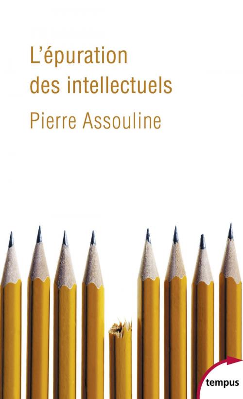Cover of the book L'épuration des intellectuels by Pierre ASSOULINE, Place des éditeurs