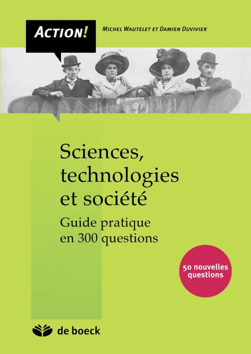 Cover of the book Sciences, technologies et société by Michel Wautelet, Damien Duvivier, De Boeck (Pédagogie et Formation)