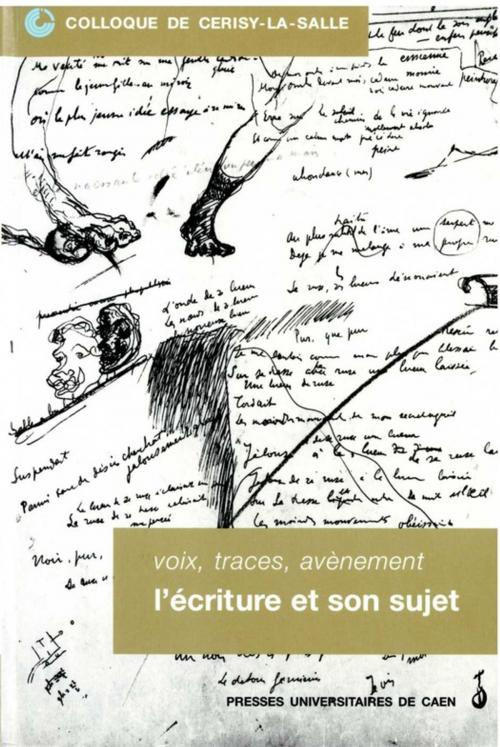 Cover of the book Voix, Traces, Avènement by Collectif, Presses universitaires de Caen