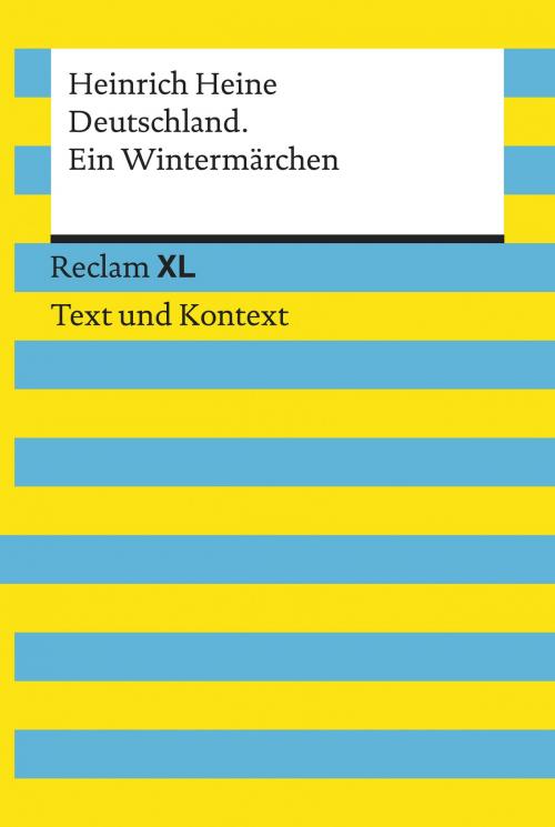 Cover of the book Deutschland. Ein Wintermärchen by Heinrich Heine, Reclam Verlag