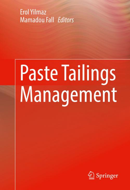 Cover of the book Paste Tailings Management by , Springer International Publishing
