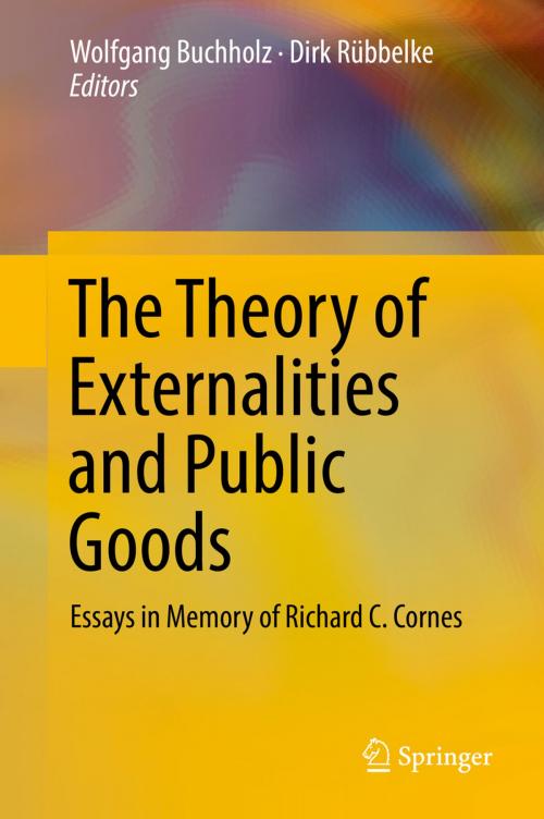 Cover of the book The Theory of Externalities and Public Goods by , Springer International Publishing