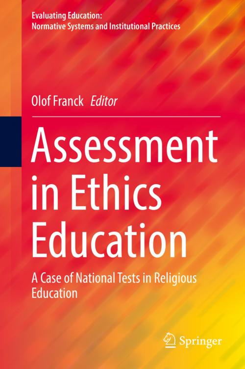 Cover of the book Assessment in Ethics Education by , Springer International Publishing