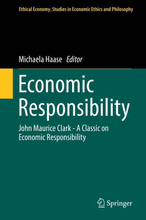 Cover of the book Economic Responsibility by , Springer International Publishing