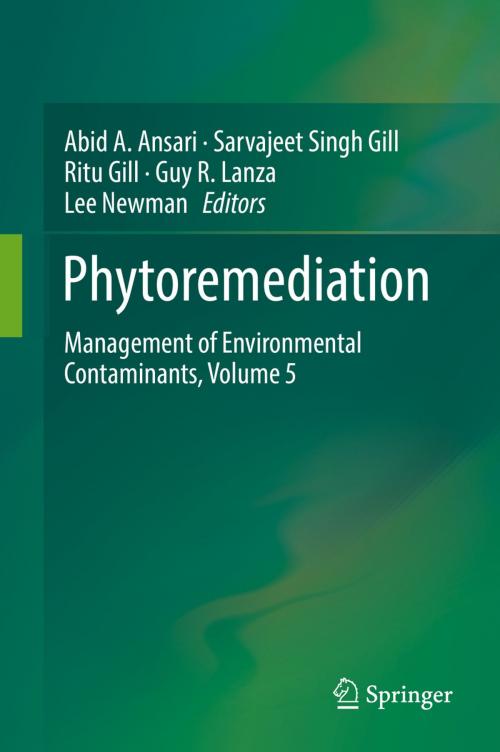 Cover of the book Phytoremediation by , Springer International Publishing
