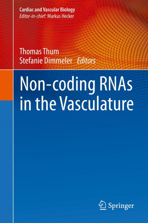 Cover of the book Non-coding RNAs in the Vasculature by , Springer International Publishing