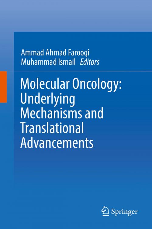 Cover of the book Molecular Oncology: Underlying Mechanisms and Translational Advancements by , Springer International Publishing
