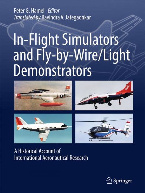 Cover of the book In-Flight Simulators and Fly-by-Wire/Light Demonstrators by , Springer International Publishing