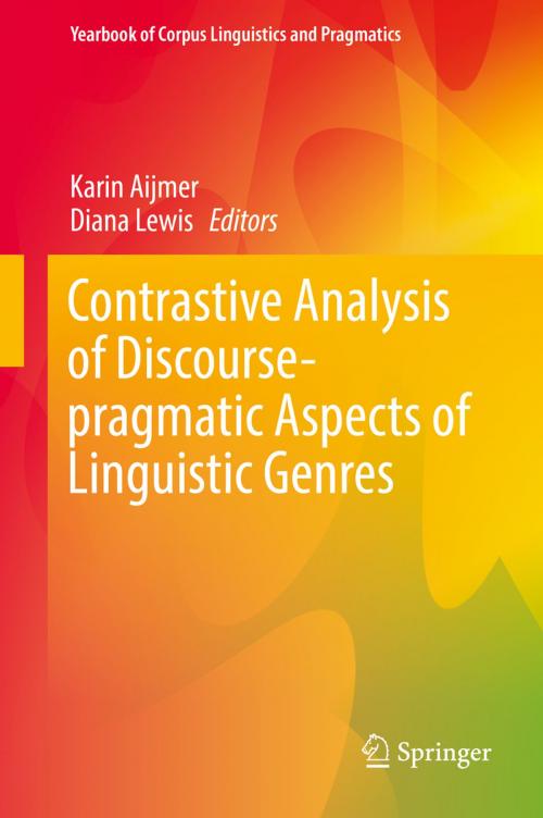 Cover of the book Contrastive Analysis of Discourse-pragmatic Aspects of Linguistic Genres by , Springer International Publishing