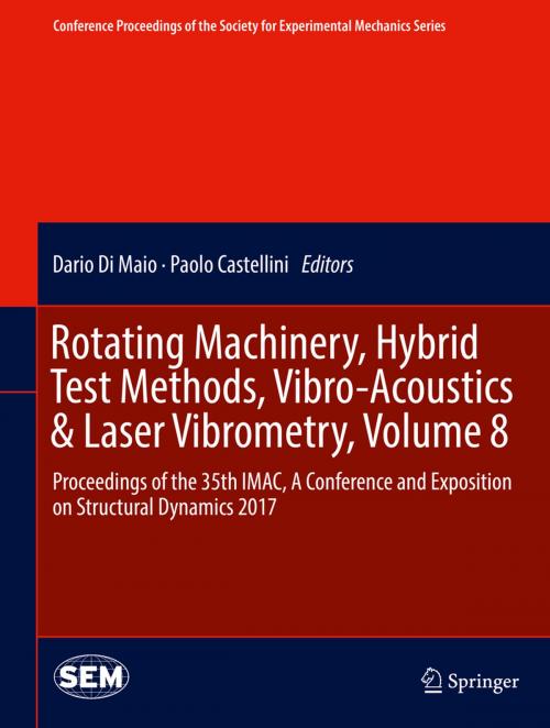 Cover of the book Rotating Machinery, Hybrid Test Methods, Vibro-Acoustics & Laser Vibrometry, Volume 8 by , Springer International Publishing