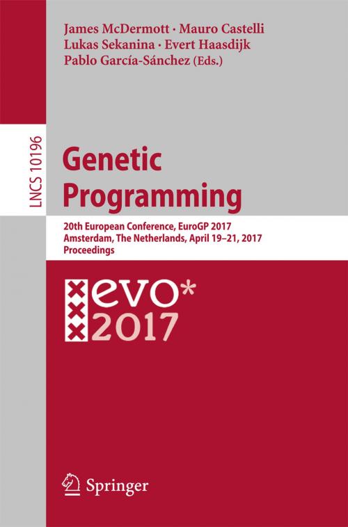 Cover of the book Genetic Programming by , Springer International Publishing