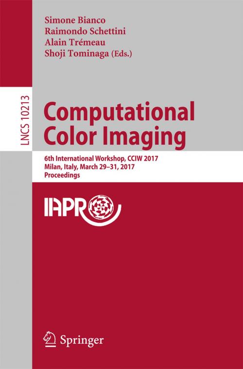 Cover of the book Computational Color Imaging by , Springer International Publishing