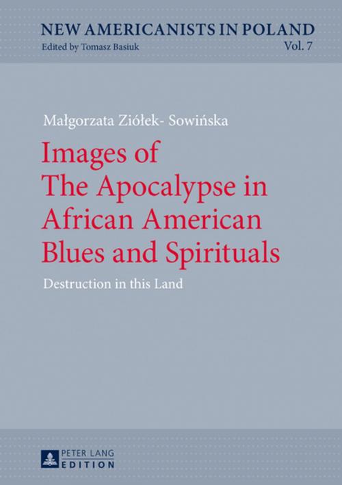 Cover of the book Images of The Apocalypse in African American Blues and Spirituals by Malgorzata Ziólek-Sowinska, Peter Lang
