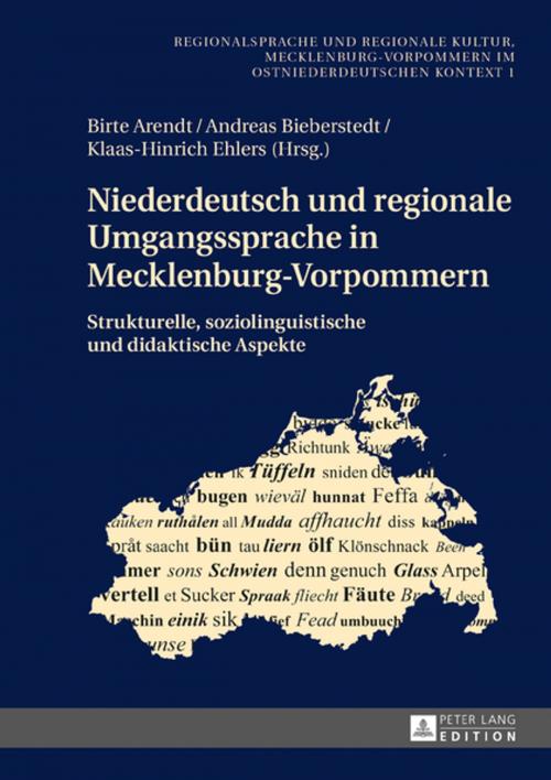 Cover of the book Niederdeutsch und regionale Umgangssprache in Mecklenburg-Vorpommern by , Peter Lang