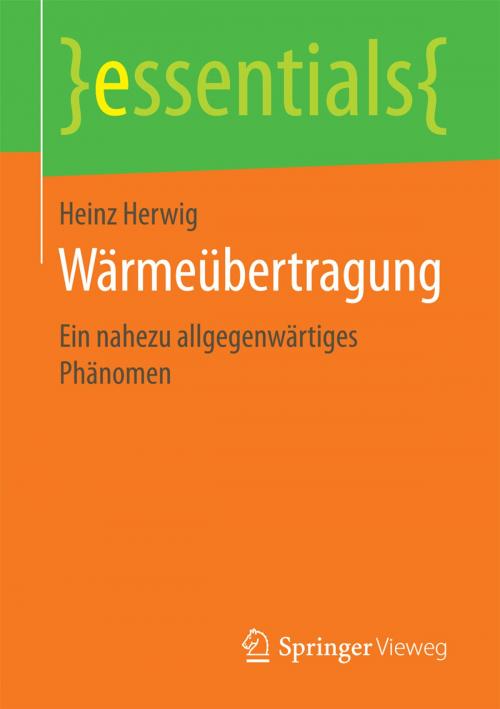 Cover of the book Wärmeübertragung by Heinz Herwig, Springer Fachmedien Wiesbaden