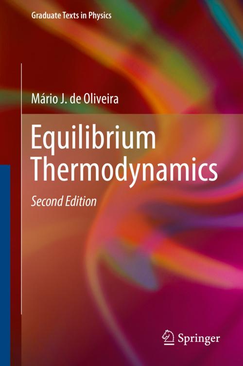 Cover of the book Equilibrium Thermodynamics by Mário J. de Oliveira, Springer Berlin Heidelberg