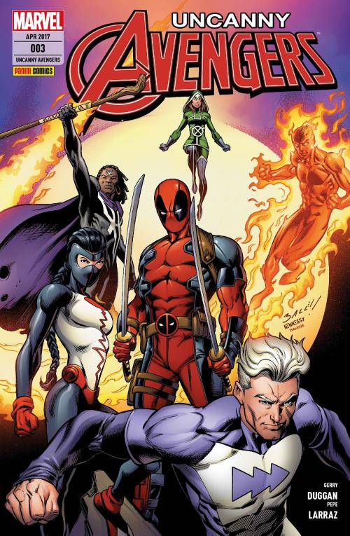 Cover of the book Uncanny Avengers 3 - Ultrons Rückkehr by Gerry Duggan, Marvel bei Panini Comics