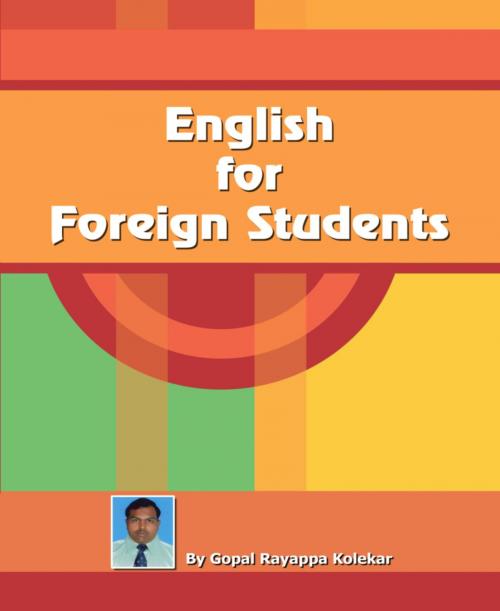 Cover of the book English for Foreign Students by Gopal Kolekar, BookRix