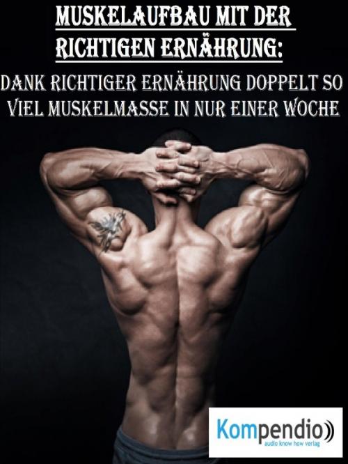 Cover of the book Muskelaufbau mit der richtigen Ernährung by Alessandro Dallmann, epubli