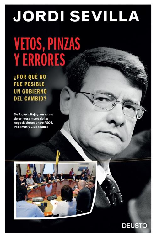 Cover of the book Vetos, pinzas y errores by Jordi Sevilla Segura, Grupo Planeta