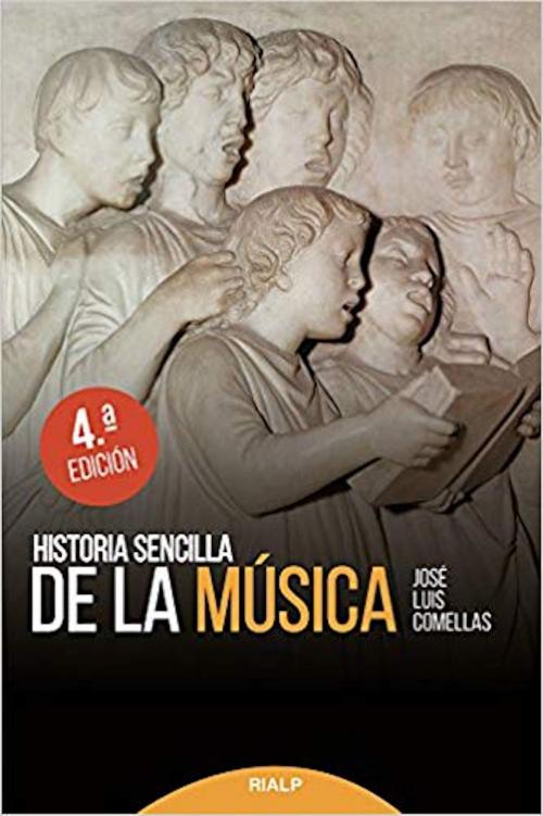Cover of the book Historia sencilla de la música by José Luis Comellas García-Lera, Ediciones Rialp