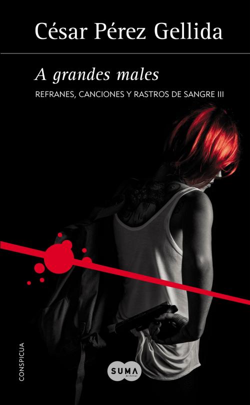 Cover of the book A grandes males (Refranes, canciones y rastros de sangre 3) by César Pérez Gellida, Penguin Random House Grupo Editorial España