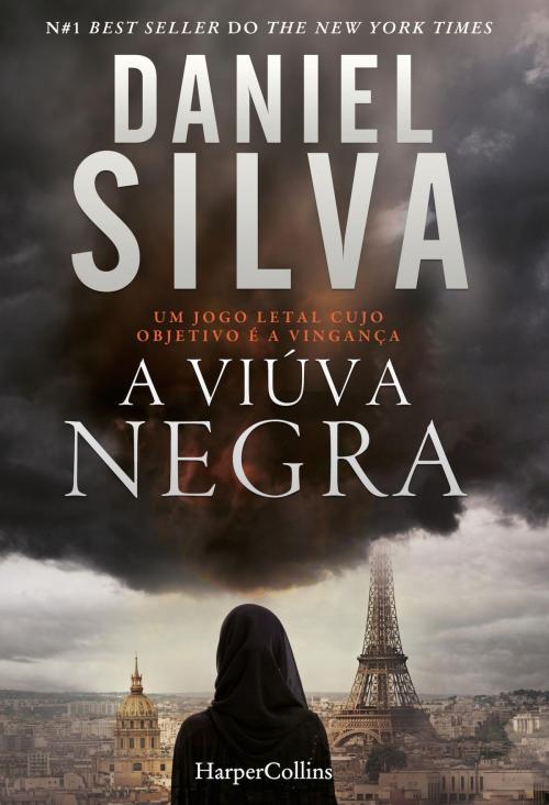 Cover of the book A viúva negra by Daniel Silva, HarperCollins Ibérica S.A.