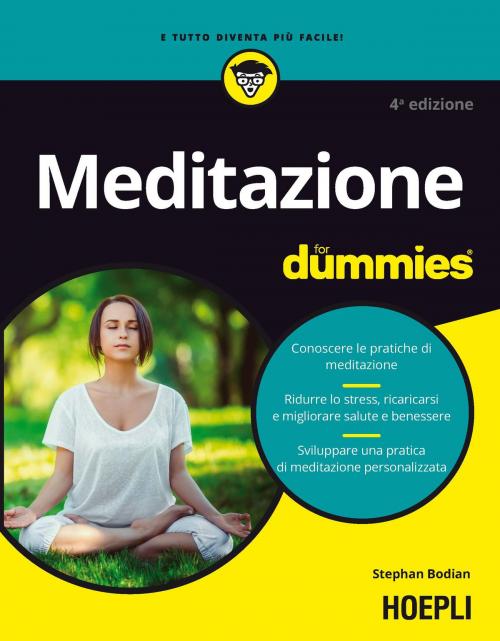 Cover of the book Meditazione for dummies by Stephan Bodian, Hoepli