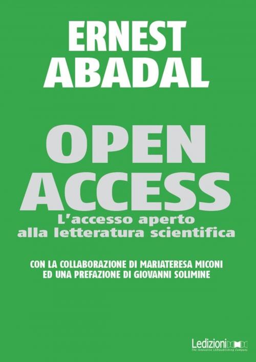 Cover of the book Open Access by Ernest Abadal, Ledizioni