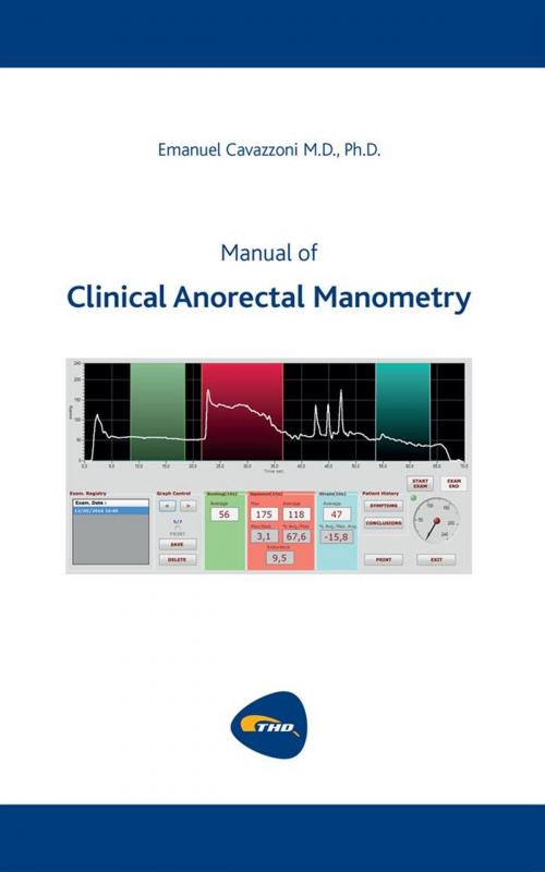 Cover of the book Manual of Clinical Anorectal Manometry by Emanuel Cavazzoni, Youcanprint