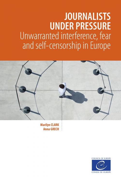 Cover of the book Journalists under pressure by Marilyn Clark, Anna Grech, Council of Europe