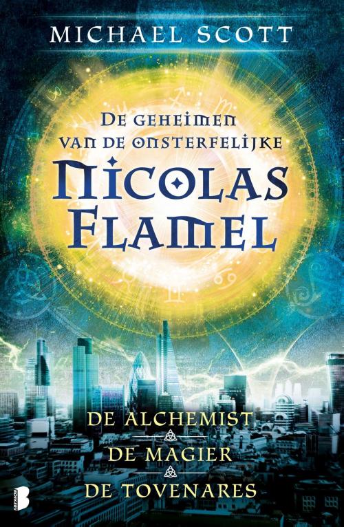 Cover of the book De geheimen van de onsterfelijke Nicolas Flamel 1 by Michael Scott, Meulenhoff Boekerij B.V.