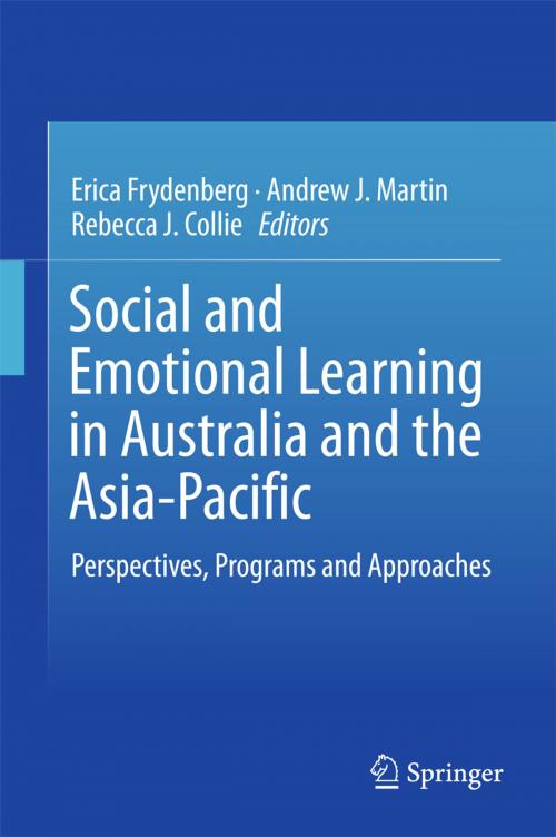 Cover of the book Social and Emotional Learning in Australia and the Asia-Pacific by , Springer Singapore