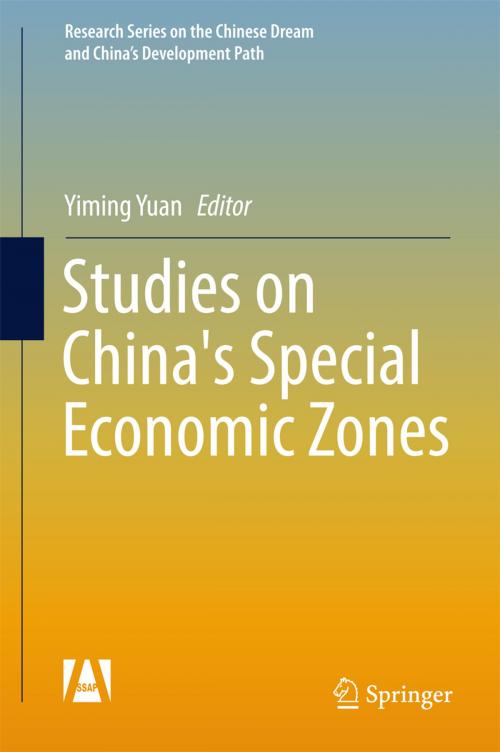 Cover of the book Studies on China's Special Economic Zones by , Springer Singapore
