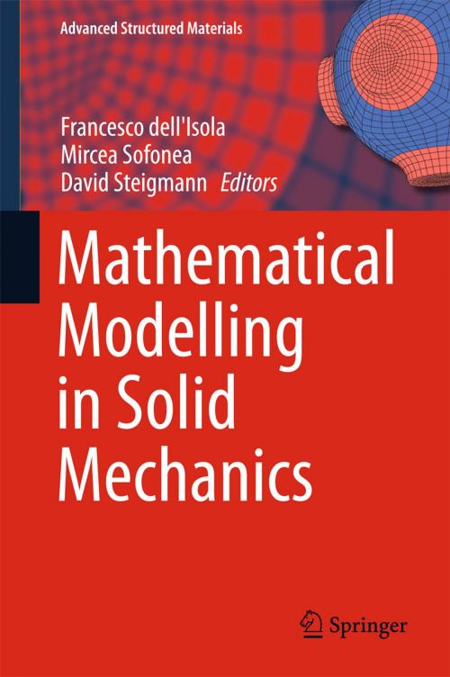 Cover of the book Mathematical Modelling in Solid Mechanics by , Springer Singapore