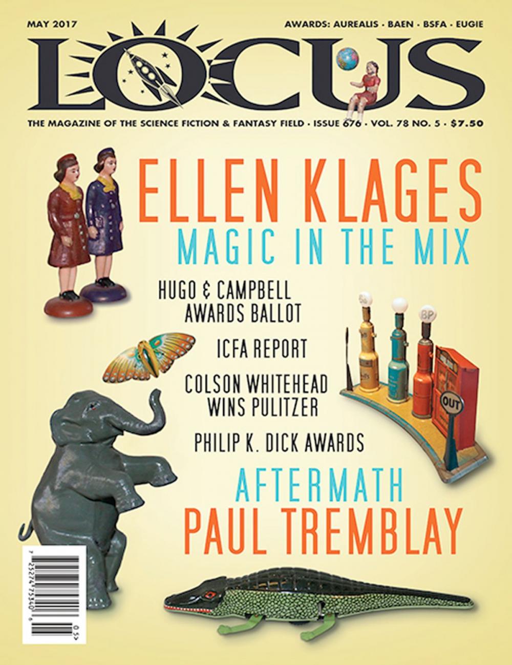 Big bigCover of Locus Magazine, Issue #676, May 2017