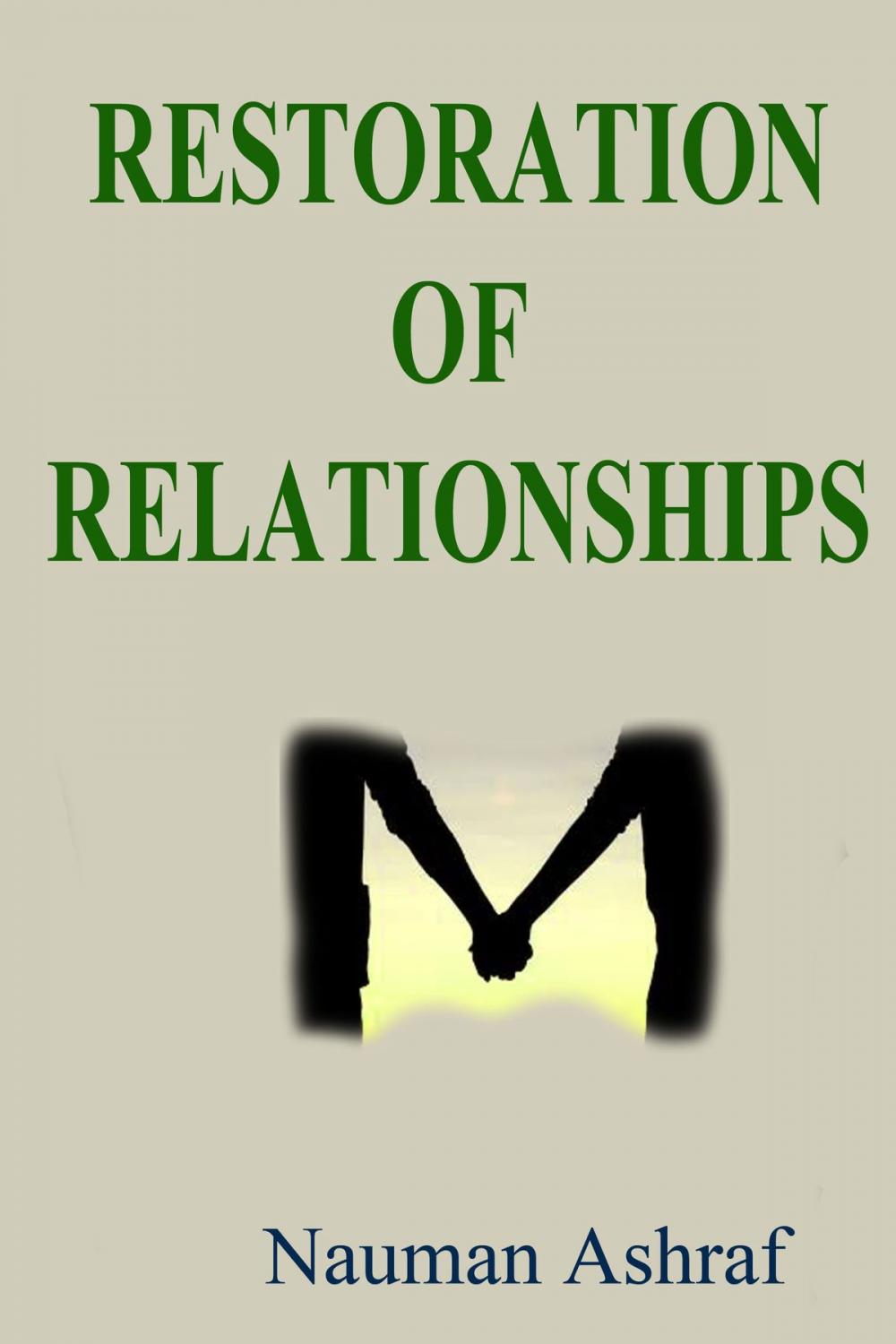Big bigCover of Restoration Of Relationships