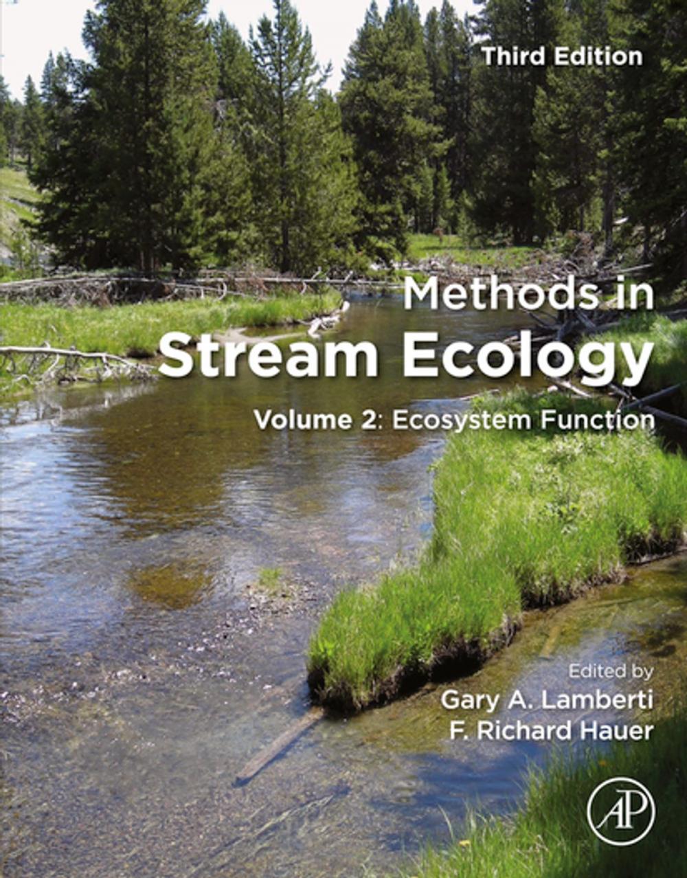 Big bigCover of Methods in Stream Ecology