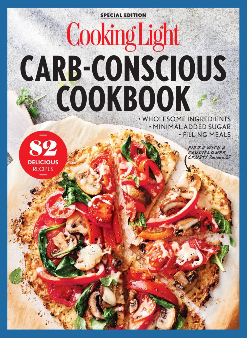 Big bigCover of COOKING LIGHT Carb-Conscious Cookbook