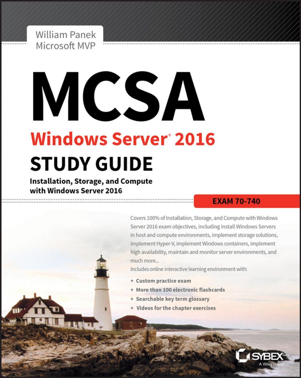 Big bigCover of MCSA Windows Server 2016 Study Guide: Exam 70-740