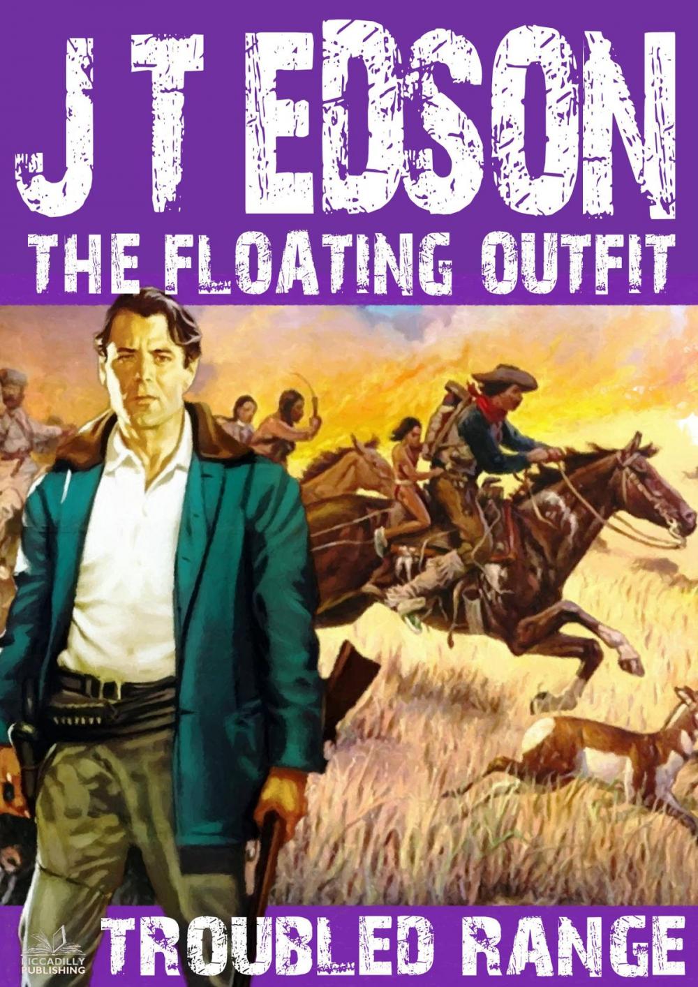 Big bigCover of The Floating Outfit 12: Troubled Range
