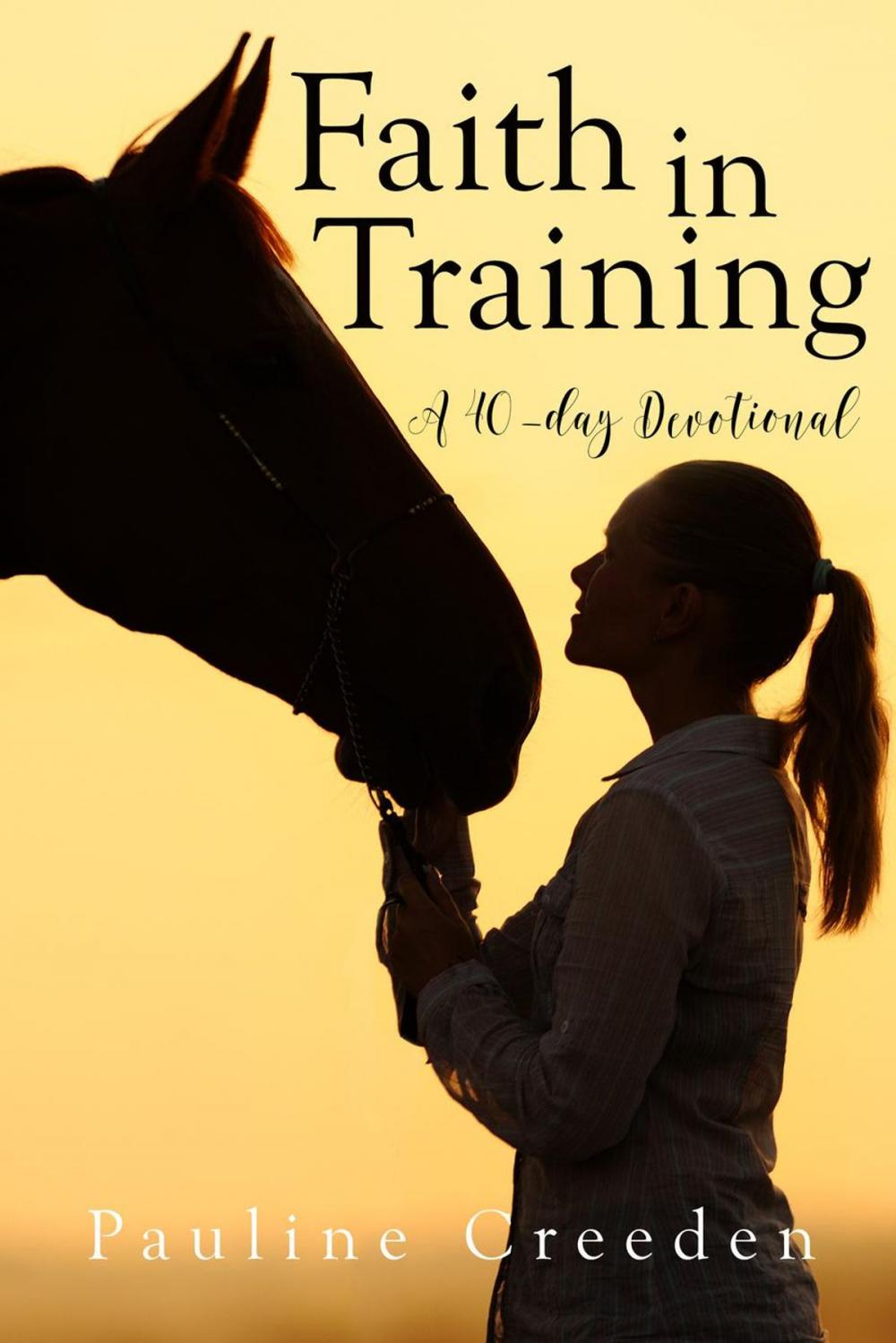 Big bigCover of Faith in Training: A 40 Day Devotional