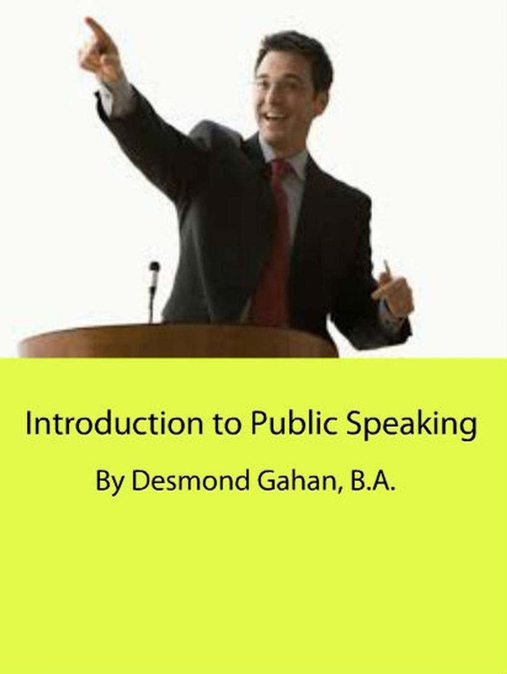 Big bigCover of Introduction to Public Speaking